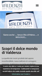 Mobile Screenshot of dolciariavaldenza.it